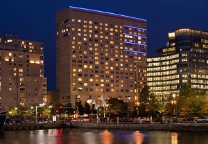 Renaissance Waterfront Hotel at night